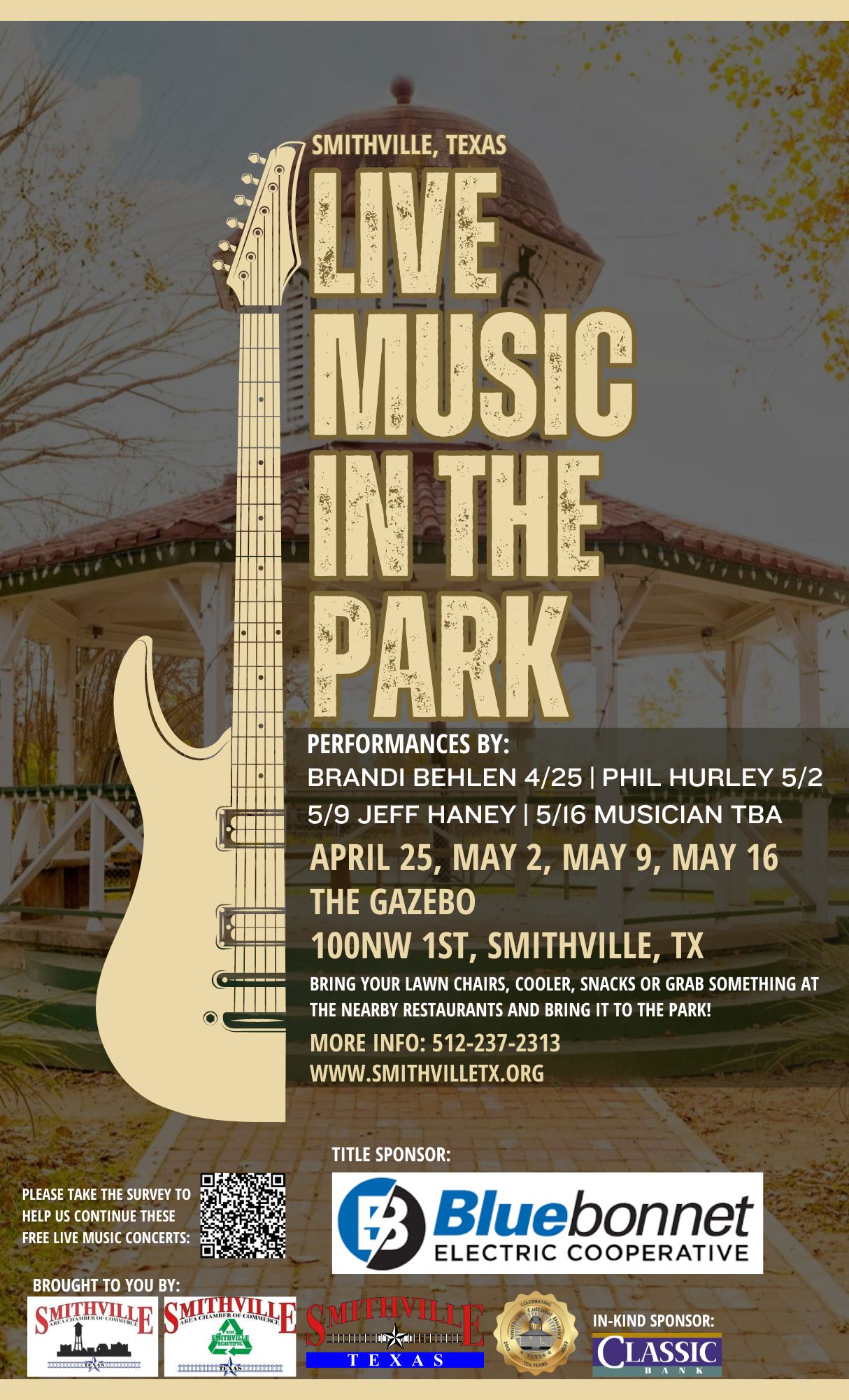 Music in the Park with Jeff Haney BASTROP GUIDE