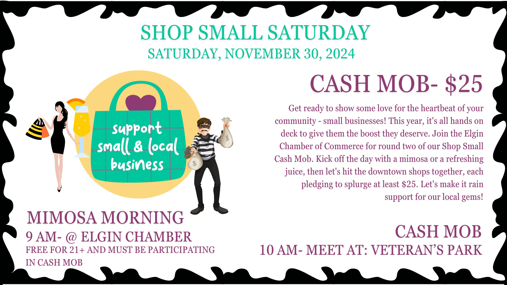 Shop Small Saturday Elgin Chamber of Commerce