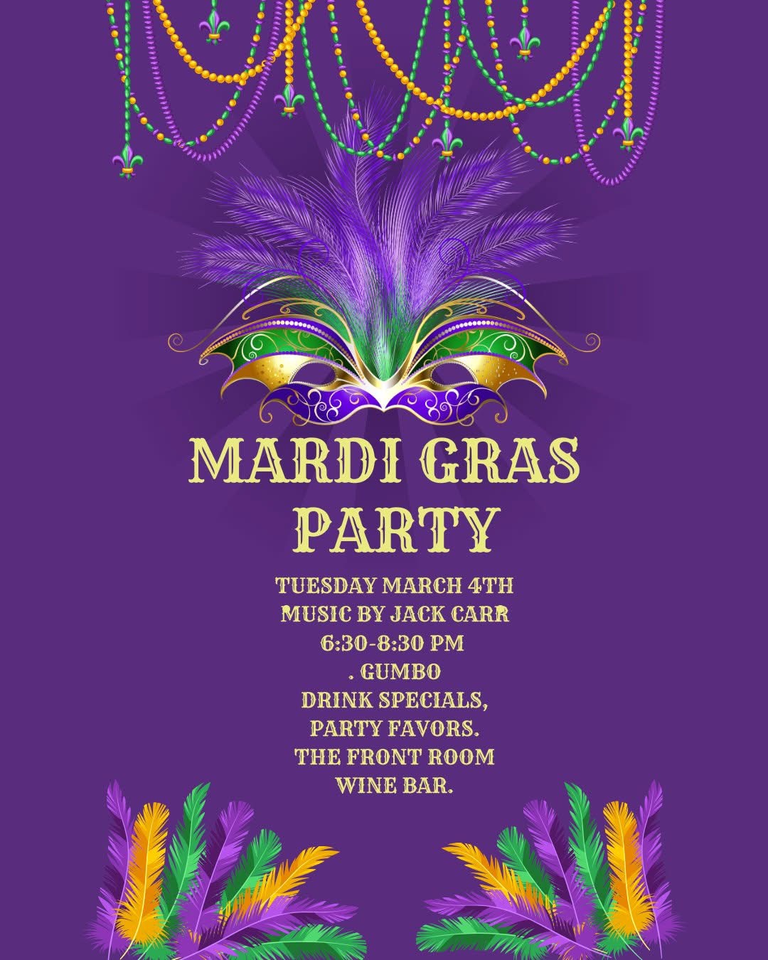 Mardi Gras Party In Smithville